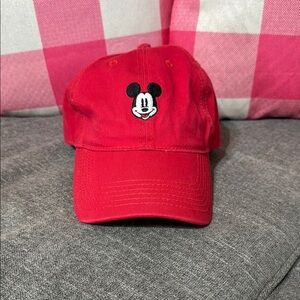 Red Mickey Mouse Cap
